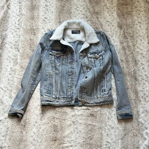 Women’s Fur Lined Jean Jacket